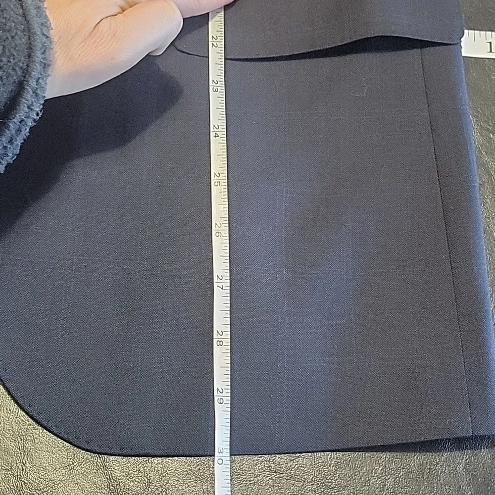 Indochino Navy Wool Blazer 44 Quiet Luxury Custom Bespoke